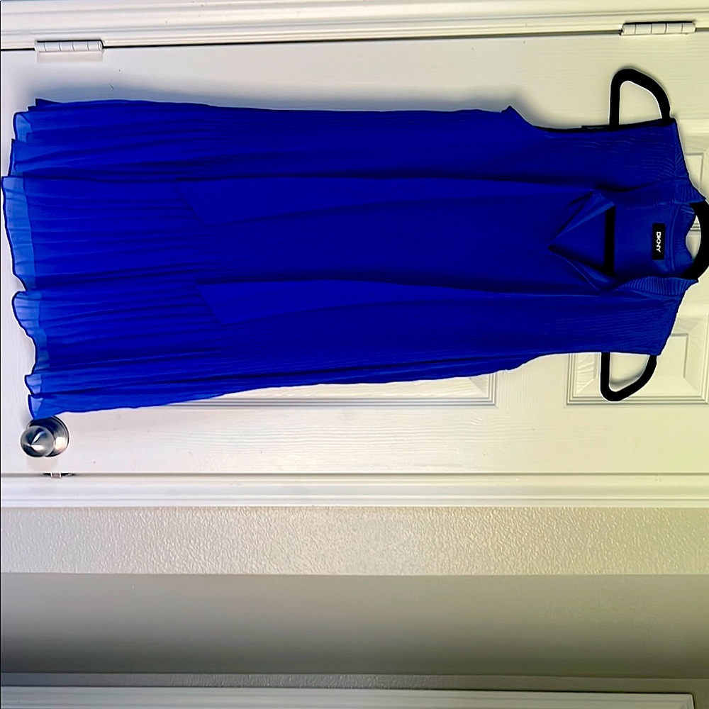 Zara Vibrant Blue Maxi Dress